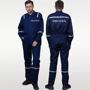 Fashion Industrial Work Clothes Canadian Safety Reflective Fr Clothing Flame Resistant Coverall