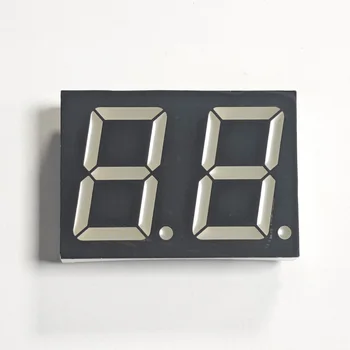 7 Segment LED Display 1 Inch 2Digit Blue Light Industrial Counters Voltage Meters Standard Control Panels Digital Indicator Part