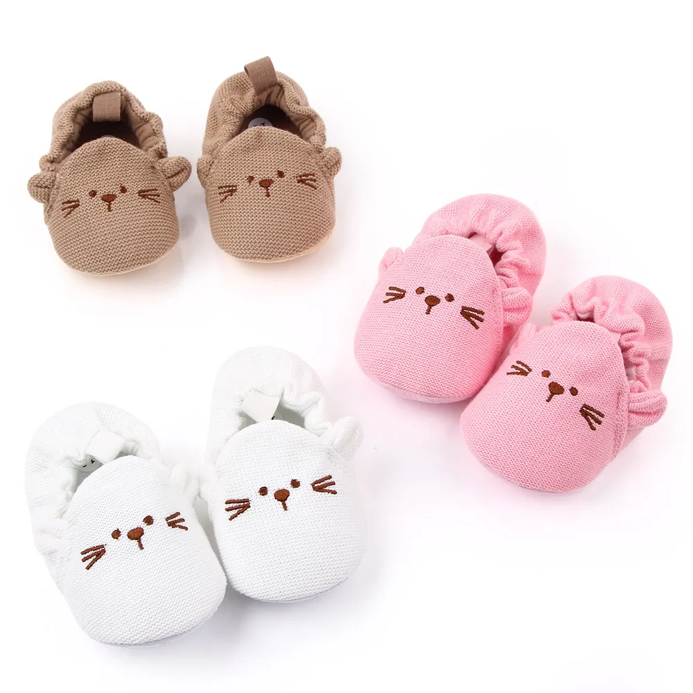 Cute Animals Cotton Soft Sole New Born Baby Shoes Unisex in Bulk 2025