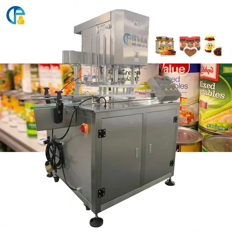 Aautomatic cans tin Capping Machine