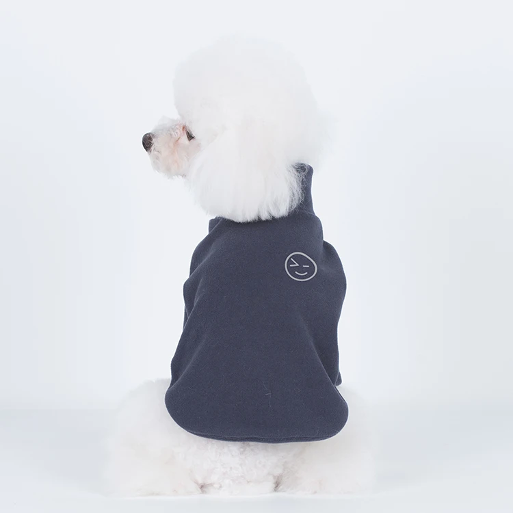 Cheepet Wink Printing Solid Polyester Dog Shirts Plain Shirt for Dogs