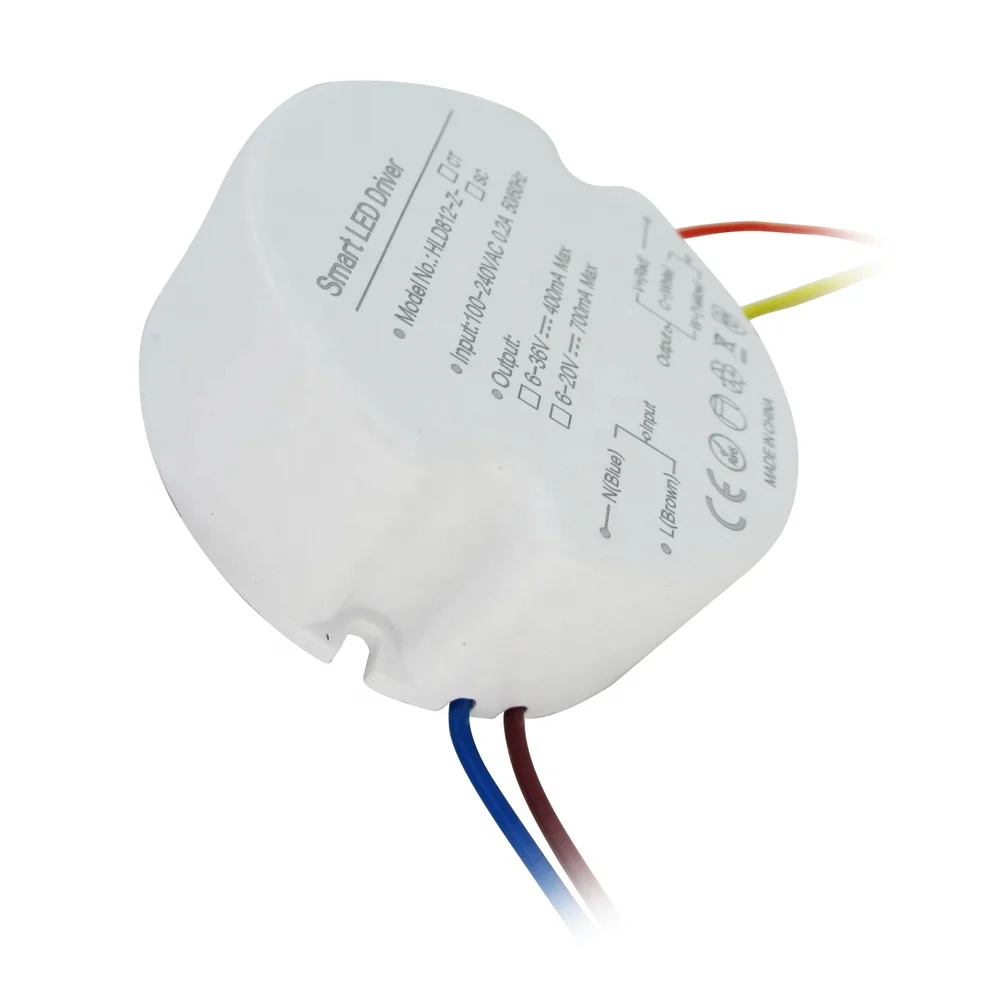 13W Zigbee Smart Control Single Color Dimmable Round Led Driver for Downlight