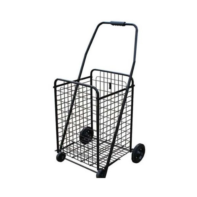 small rolling shopping cart