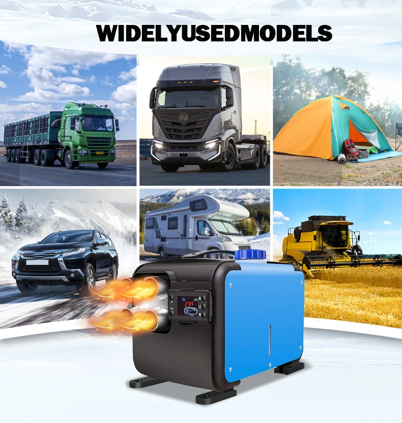 Portable Universal 2kw 5kw 12v 24v Auto Car Air Diesel Parking Heater
