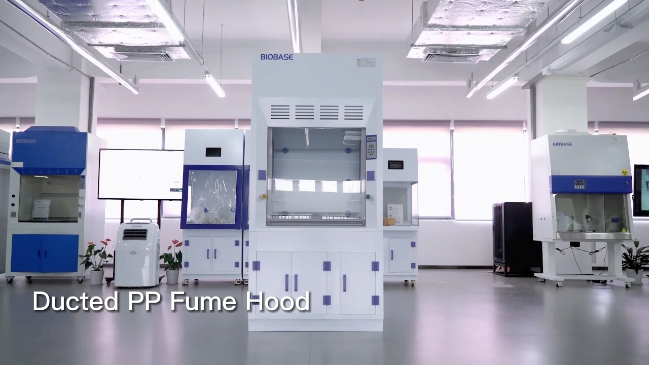 Biobase Fume Hood Pp Laboratory Fume Extraction Arm Chemical Hoods