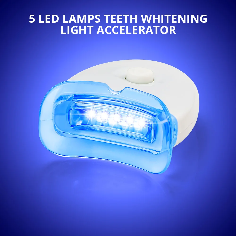 Mini Portable Blue Led Light Dental Teeth Bleaching Lamp Whitening
