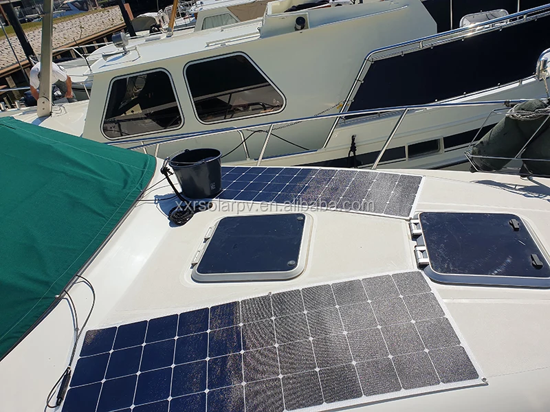 sunpower solar panel apply in yacht