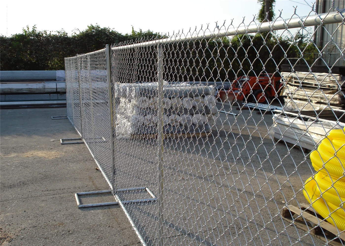 High Quality 6x12 Portable Construction Fence Iron Used Galvanized Dog ...