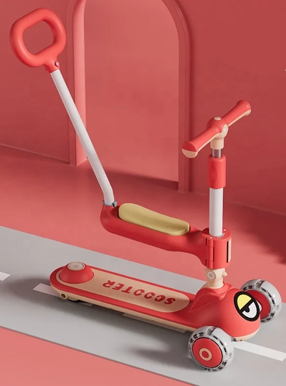 Детские игрушки, детский складной скейт, скутер, низкая цена, 3 в 1, самокат для детей