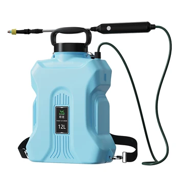 12 Litre Garden Pressure Sprayer - Hand Pump Sprayer For Weed Killer, Fertilizer, Pesticides & Watering