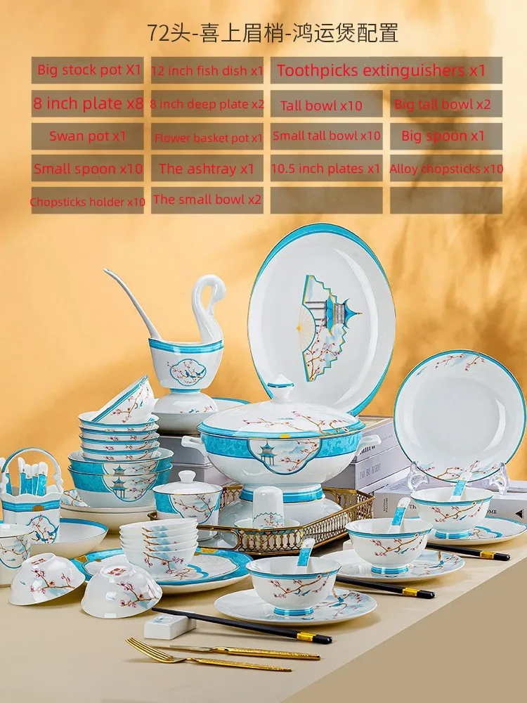 72 Piece Dinnerware Set For 10 Best Affordable Dinnerware 72 Piece Royal  Elegance Durable
