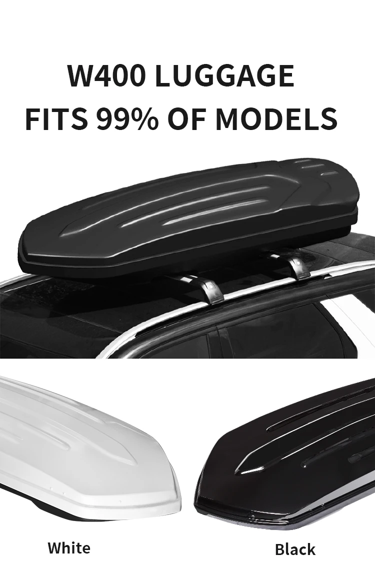 Custom OEM 500L Roof Top Luggage Cargo Carrier Box for Off-Road Vehicles for Toyota and BMW Made From Durable ABS Material supplier