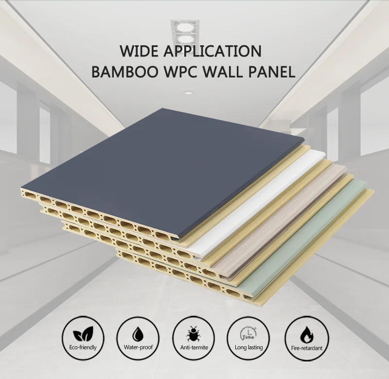 Bamboo Wood Fiber Marble Wall Panel Tv Wall Decoration Board Wood ...