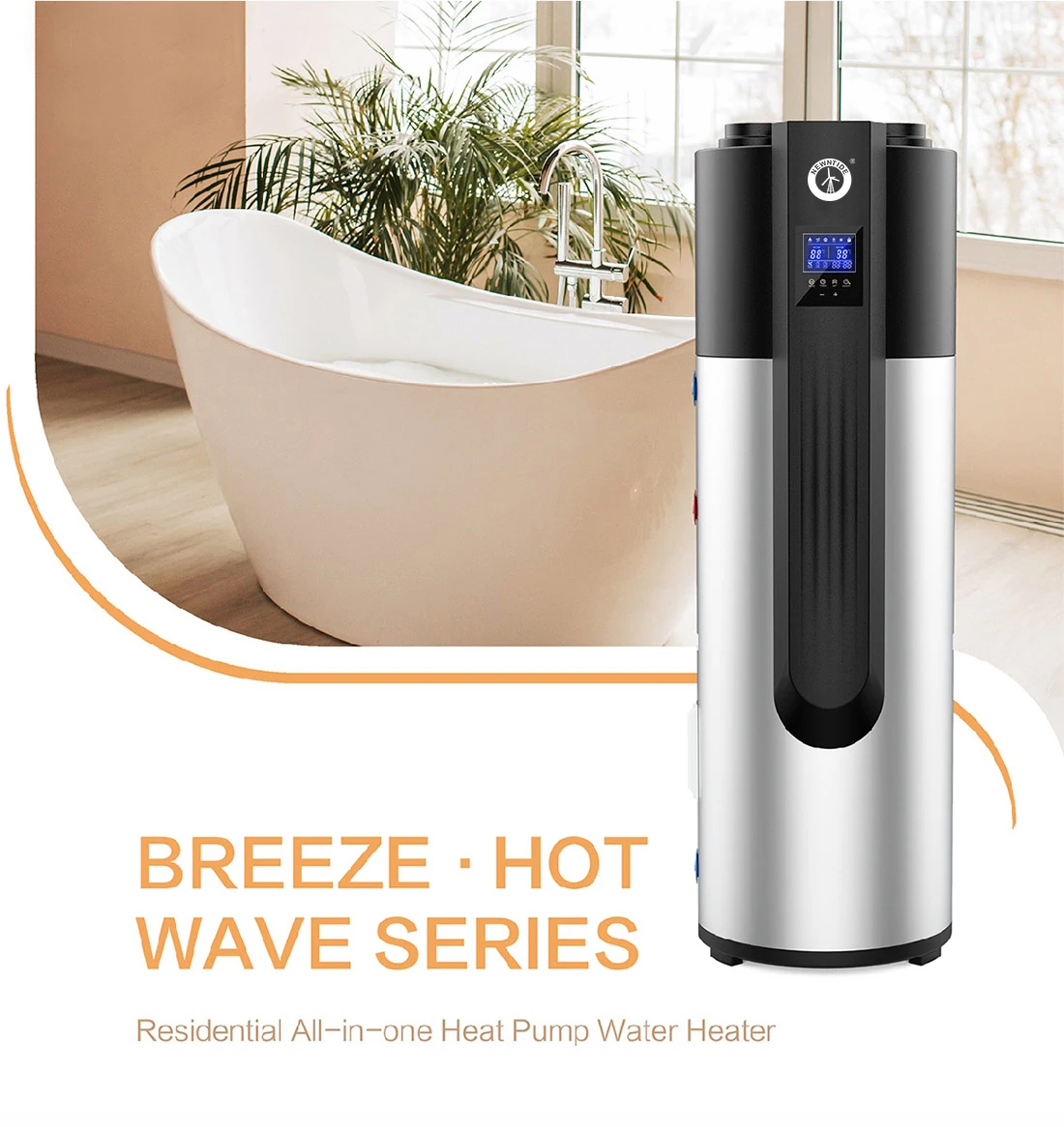 Residential Hot Water Heater For Hot Water Heating New Energy Air To