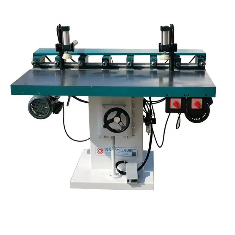 TEBAK MZ-6416 Multi-axis Semi-automatic Round Hole Drilling Machine Cheap Price Horizontal Drilling Machine for Woodworking
