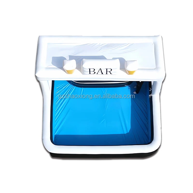 Outdoor Inflatable Pool Bar - Durable & Fun Entertainment