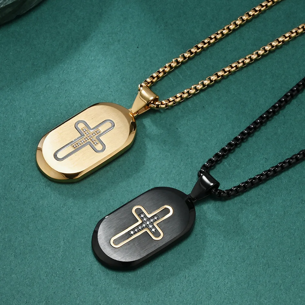 アクセサリー 2 Cross Necklace with23 10k Inside23_kk Amazon.com: Charlotte & Lexi Sterling Silver Double Cross Y
