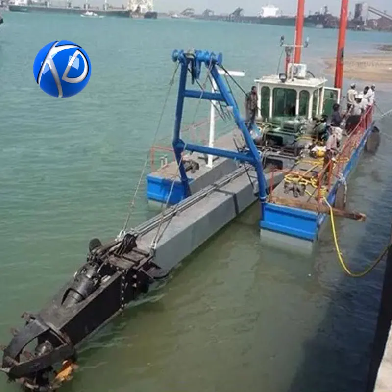 Keda CSD Cutter Suction Dredger Gold Dredge in Japan With Cutter Head