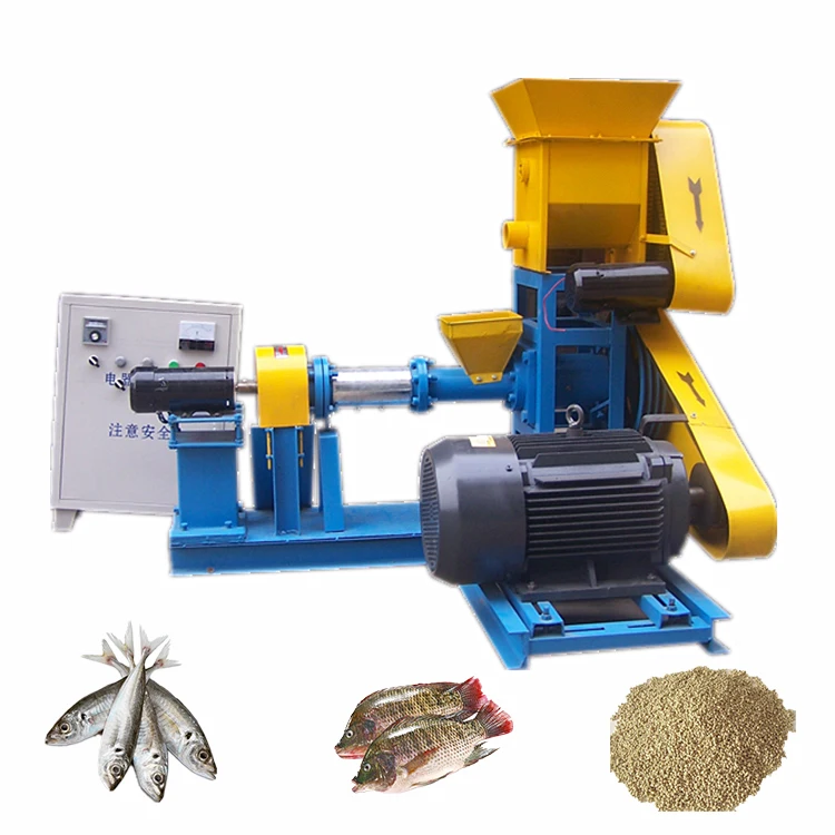 Poultry Floating Fish Feed Machine Price Granulator Machine Animal Feed Pellet Machine