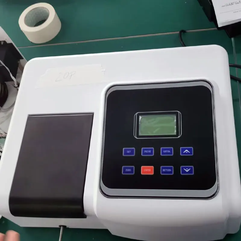 BIOBASE Single Beam 200-1020nm UV/Vis Spectrophotometer High-class Grating Portable Spectrophotometer  for Laboratory