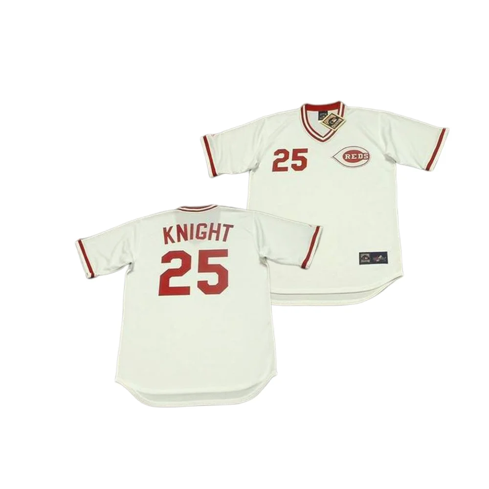 Wholesale Men's Cincinnati 20 Cesar Geronimo 21 Deion Sanders 23 May 24  Tony Perez 19 Joey Throwback Baseball Jersey Stitched S- From m.