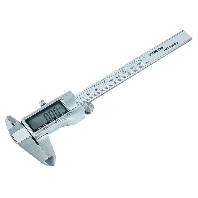 Support customization LOGO  digital caliper 0-150mm silver electronic digital caliper stainless steel