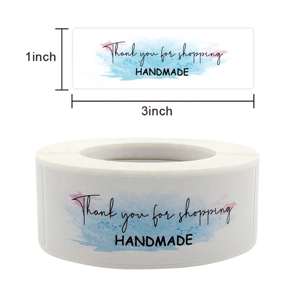 250 Pcs/roll Thank You For Your Order Packaging Labels Sealing Sticker For  Supporting Small Business Self Adhesive Stickers Roll - Buy Custom Label ...