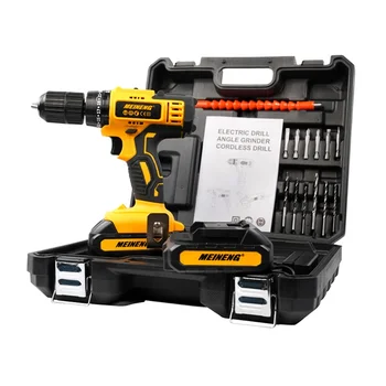 Cordless Power Drill OEM Rechargeable Drill Cordless Multi Function 13MM Impact Drill Cordless