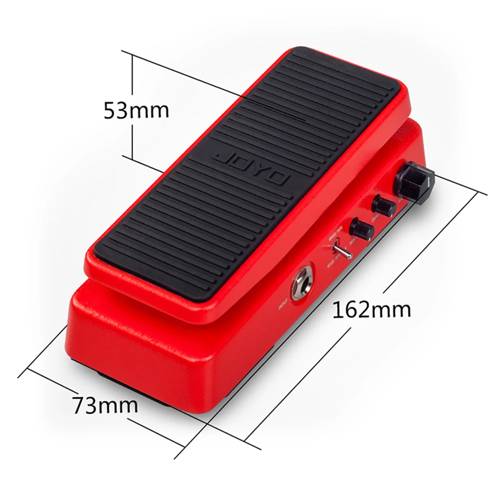JOYO WAH-IIマルチモードWAHペダルは、高品質の価値ノブを備えた