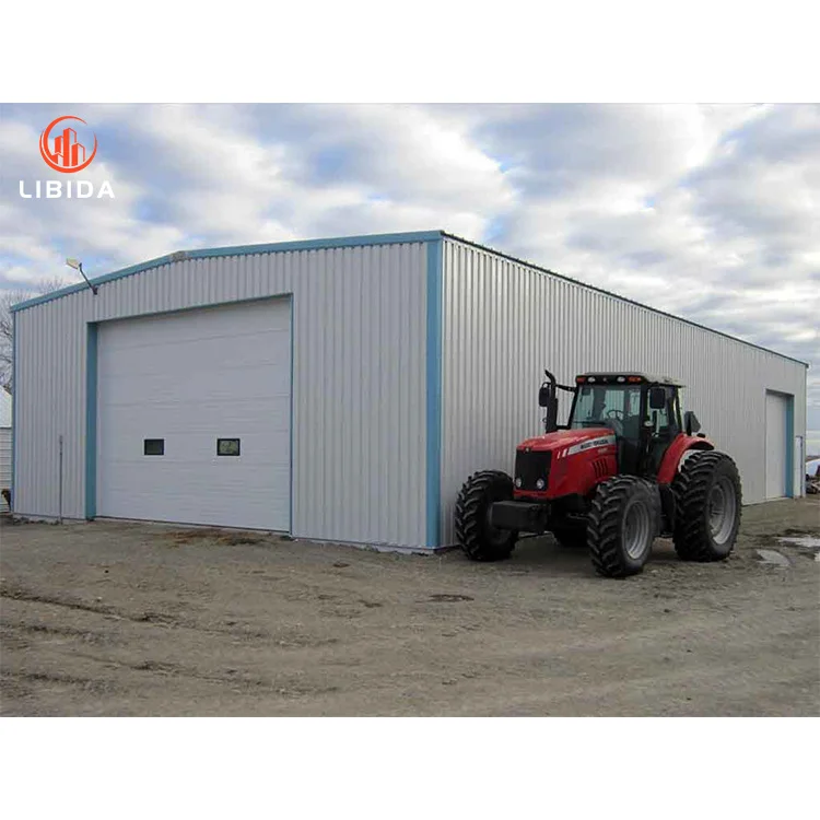 Fast Assembled Two Story Steel Structure Warehouse