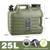 25L Style 1# Seau d'eau verte