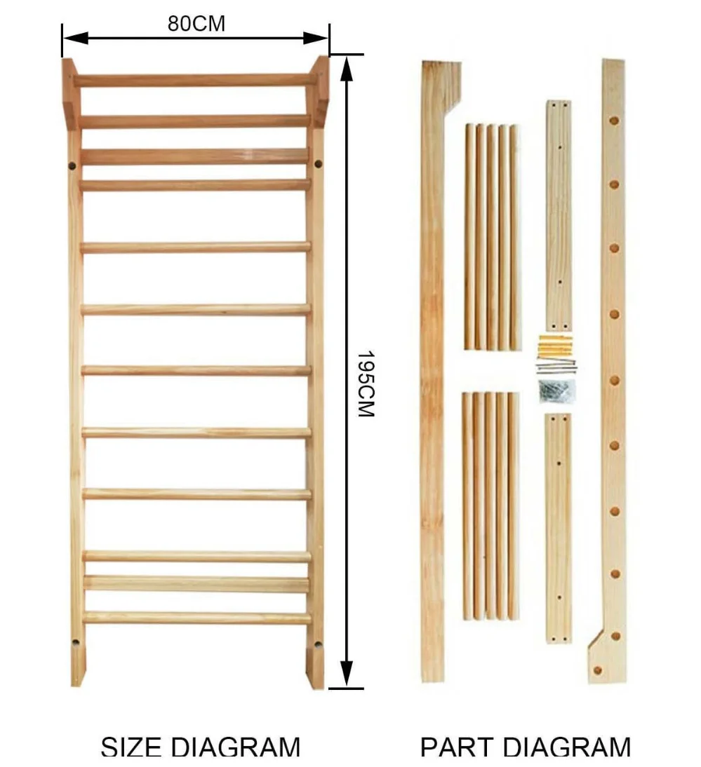 Espaldera Gimnasio Beneficios De Incluir Una Pared De Escalada Infantil En Casa Espaldera Metal