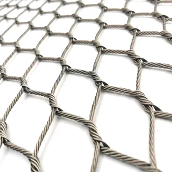 Flexible Architectural Inox Cable Safety Mesh Ss316 Stainless Steel ...