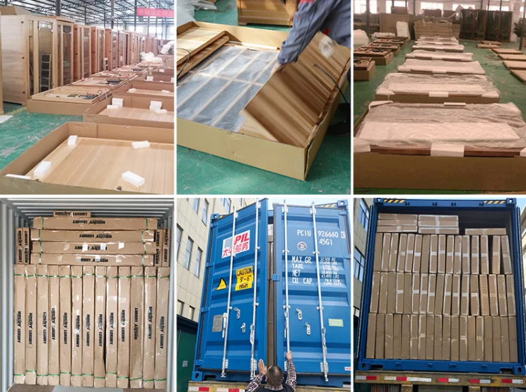 6kw 4 Persons Steam Sauna Room Indoor Hemlock Wood Good Quality Steam