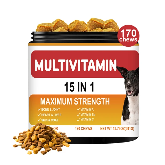 Oem Nutrition Brain Support Multivitamin Dog Vitamins Supplement Pet Treat Soft Chews