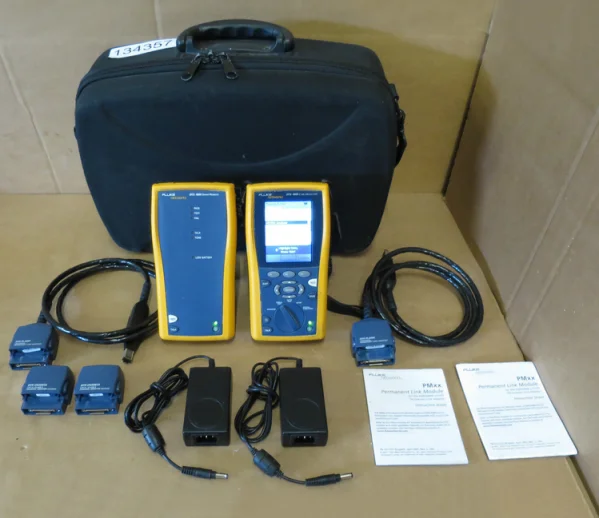 Network Cable Pass Test Tool Tester New/Used High Conductivity Tester for Cat6/6a Cat7 4300/1800/5000/DSX-8000