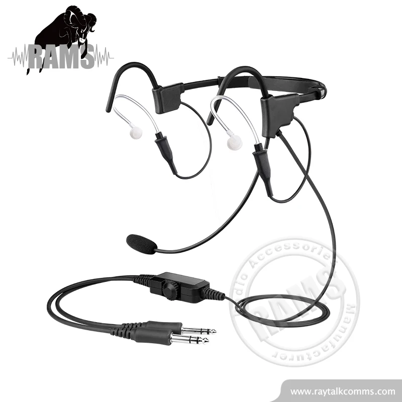 in ear pilot headset