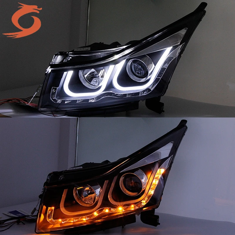 High Quality Headlight Assembly Modification Suitable for Chevrolet Cruze 2009-2014 LED Head Lamp 09-14