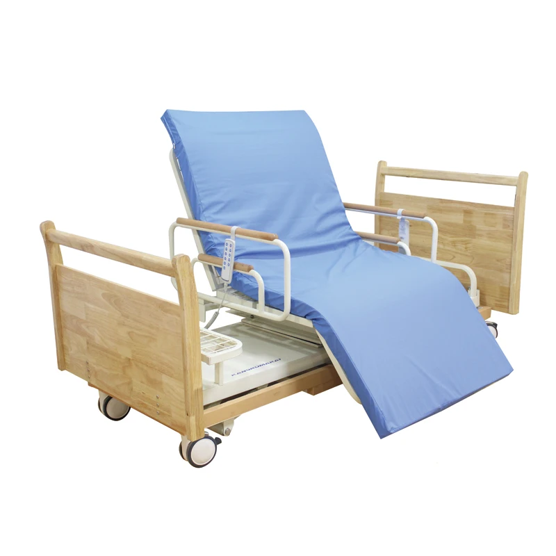 Hospital Bed Electric Home Rotating Bed,Nursing Wooden Hospital Beds