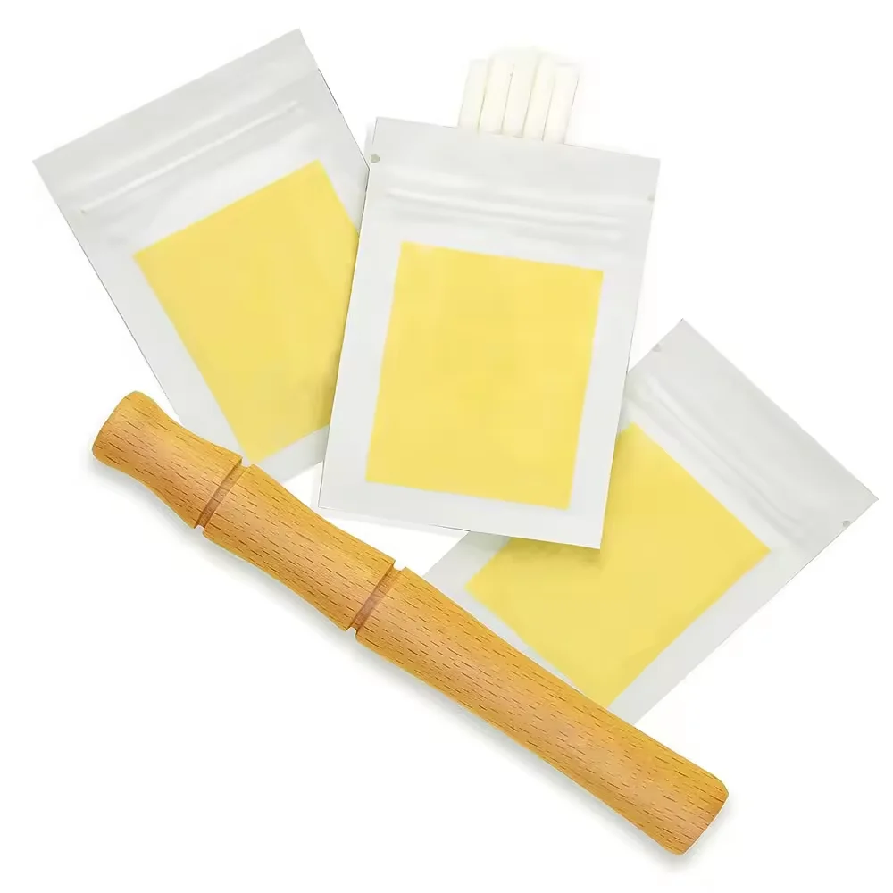 Essential Oil Inhaler,Quit Smoking Inhaler Stick,Wooden Personal Diffuser For Essential Oils