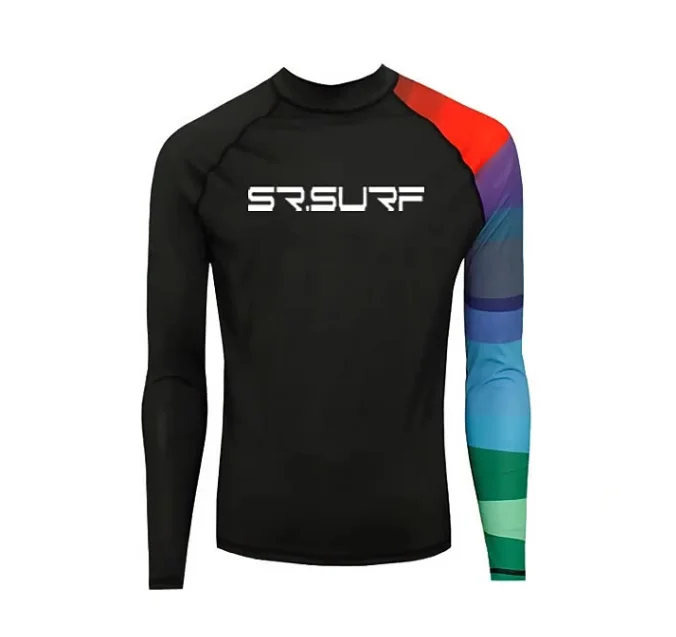 Custom Rash Guard for Men 100% Polyester Mens Bjj Rash Guard Short ...