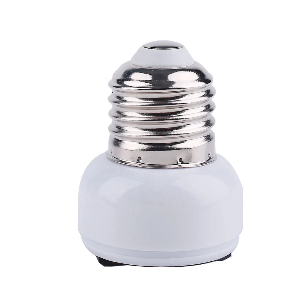 E27 Lamp Light Holder Socket Screw Bulb Converter Outlet Convert To US/EU Plug 