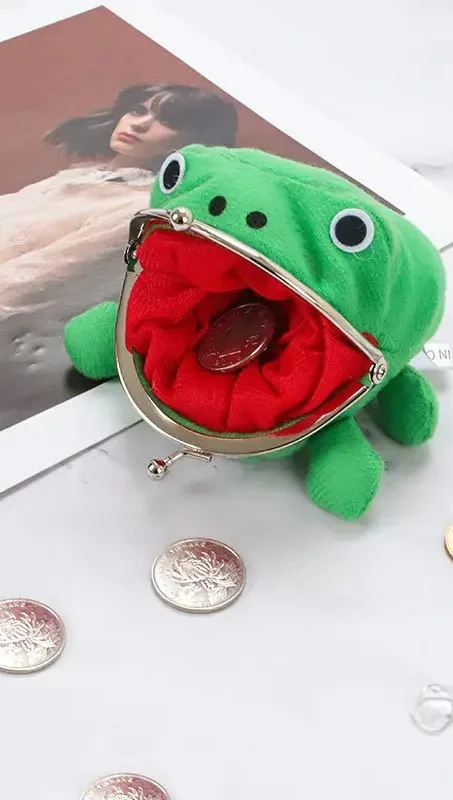 Portachiavi Anime Gatto Rana In Acrilico - Simpatico Ciondolo Per Zaino E Borsa