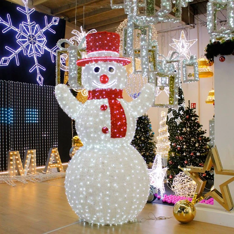 美品・snowman　DD～BREAKOUTまで　33枚（外装有） Customized Light-up LED Snowman Christmas Motif Lights