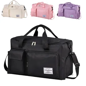 Wet and Dry Separation with Shoulder Straps Expandable Waterproof Multi-layer Storage Large Capacity Expansion Business Trips