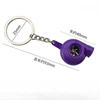 Petit porte-clés Turbo violet