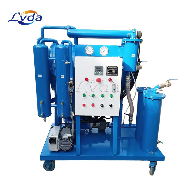 Power Plant Use Vacuum Dehydration Transformer Oil Filtration Machine