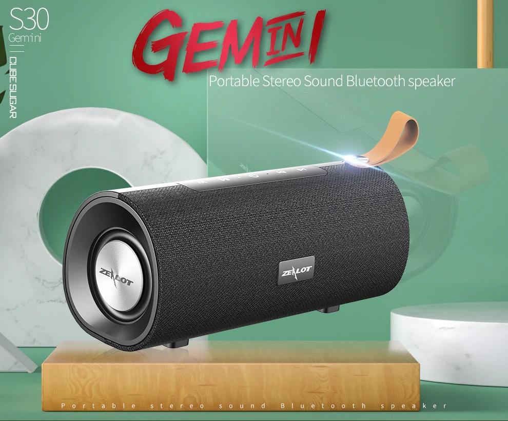 New S30 Waterproof Portable Wireless Speaker Wireless Outdoor Speaker with Hand Rope - ANKUX.COM