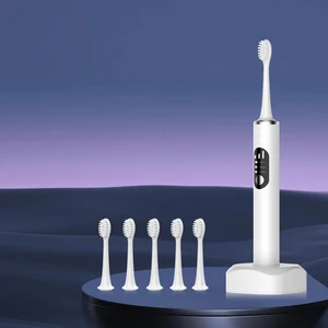 2026 Premium Aluminum Ultrasonic Electric Toothbrushes Custom Package and logo Low Moq