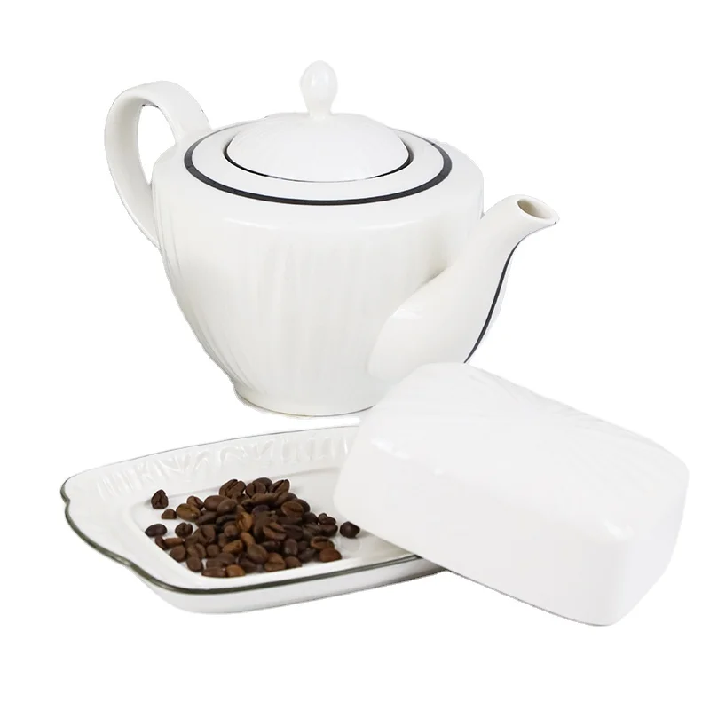 factory direct sales of simple solid color household ceramic cup